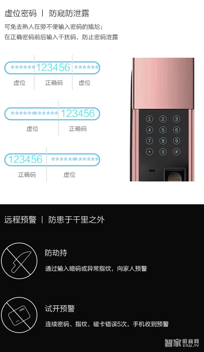 佳因特智能锁love-月光宝盒智能锁三种开门方式