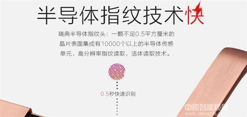 百思盾指纹锁 欧式滑盖别墅指纹密码锁 家用高档智能门锁