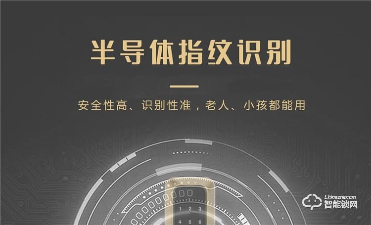 扬子智能锁 S9家用直板半自动智能锁