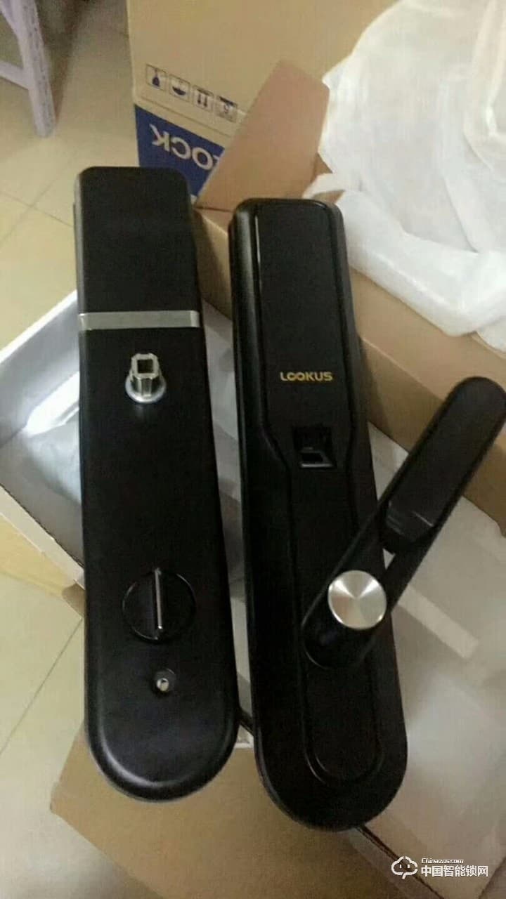 路可视云智能锁 指纹密码锁 防劫持功能