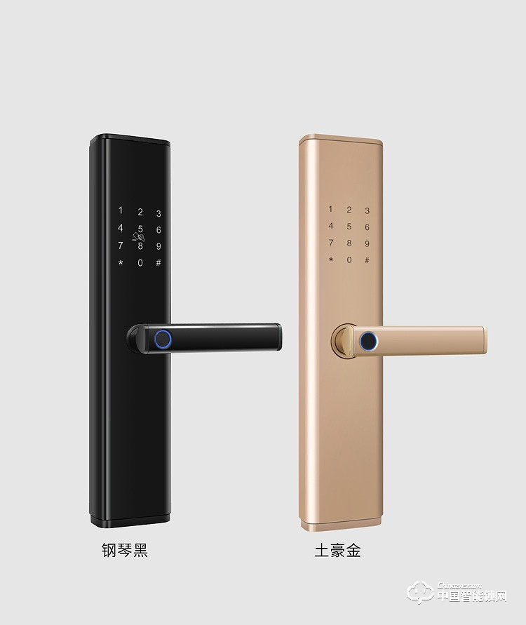 龙锁天下智能锁 智能指纹锁密码锁防盗门锁M07