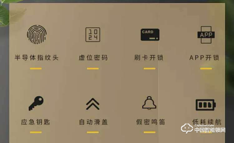 智得利智能锁 智能指纹锁密码锁刷卡锁A-615