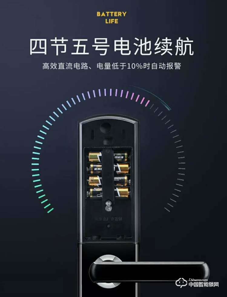 智得利智能锁 智能指纹锁密码锁刷卡锁A-615