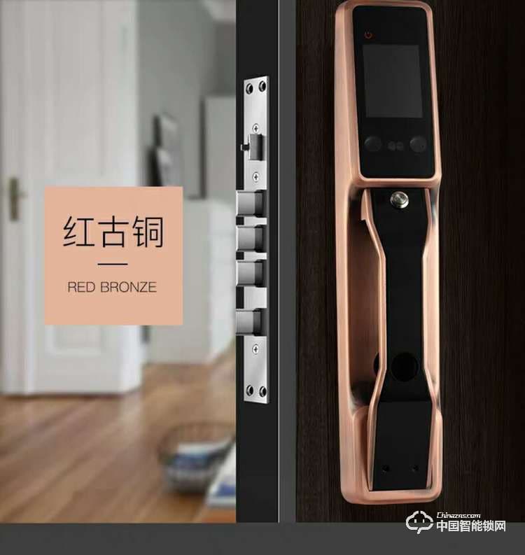 智得利智能锁 人脸识别智能锁 家用电子密码锁A-098