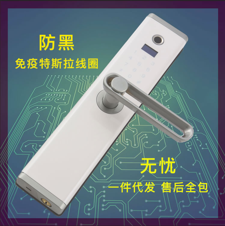 威士迪智能锁 DD3指纹密码刷卡微信解锁