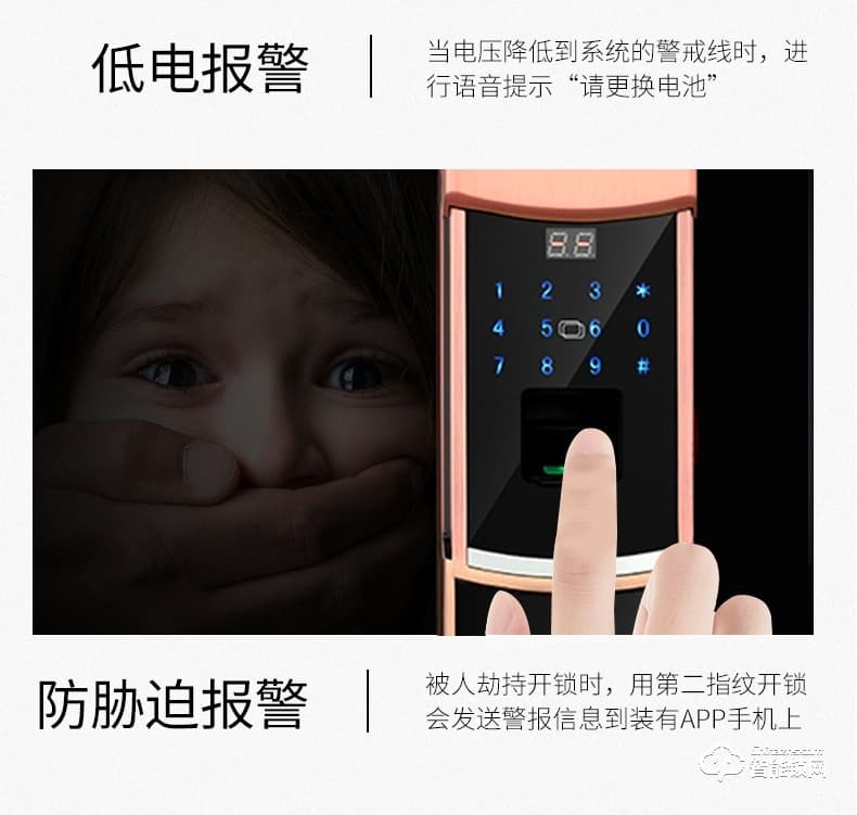 惠氏智能锁 S-20通用型智能密码锁