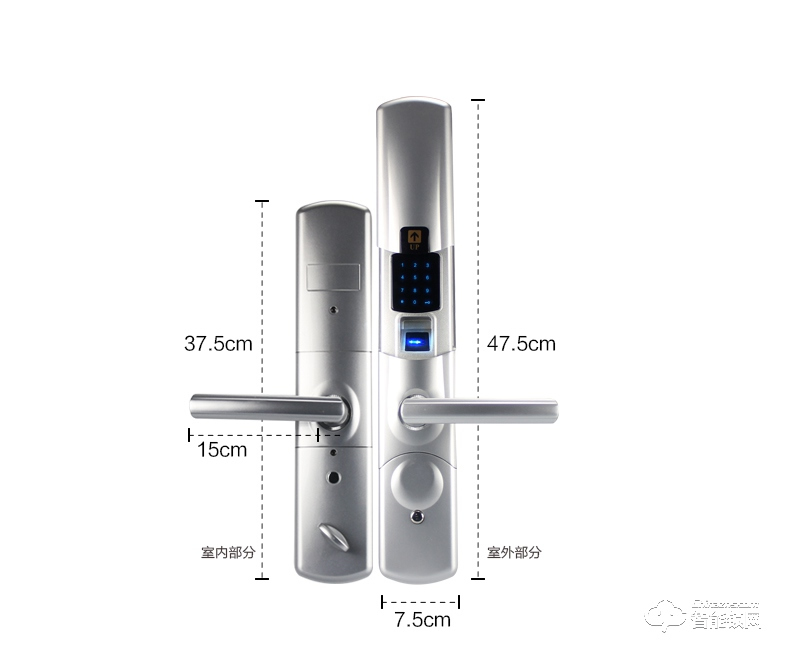 天图智能锁 刷卡锁别墅防盗锁