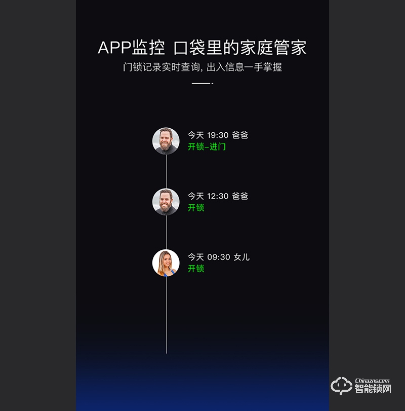 凯迪仕智能锁 K7升级版推拉式云智能锁