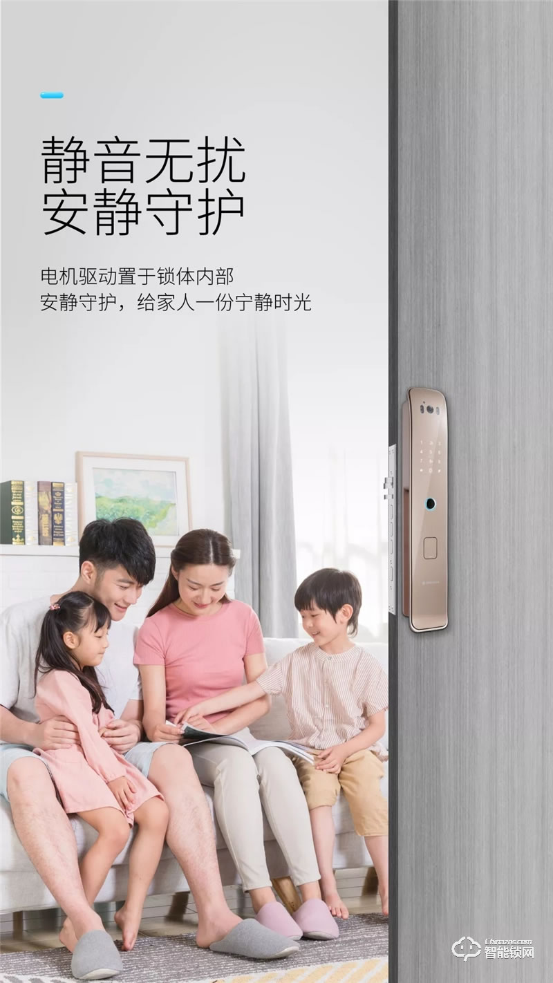 樱花智能锁 R8全自动静音可视智能锁