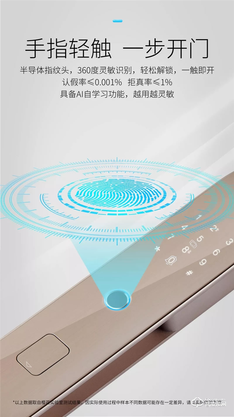 樱花智能锁 R8全自动静音可视智能锁