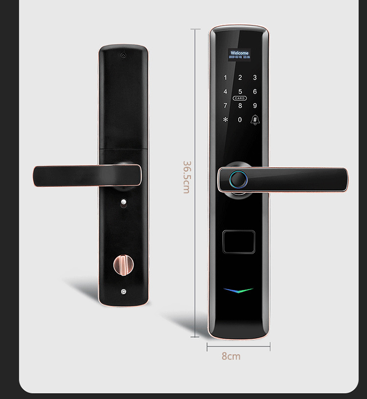 云乐宝智能锁 X3家用防盗门密码锁远程密码