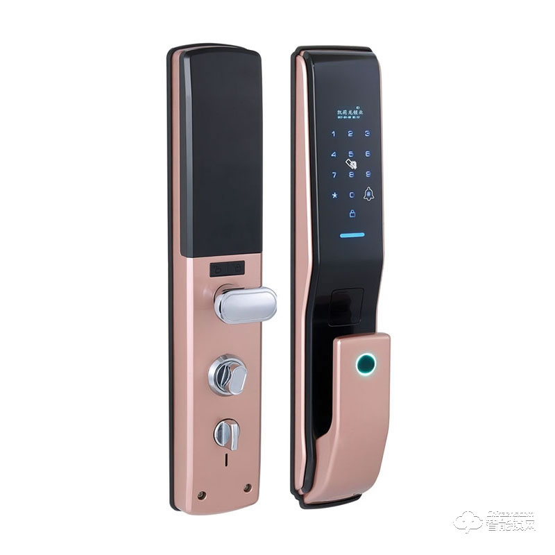凯莉龙智能锁 LG10推拉式智能指纹锁