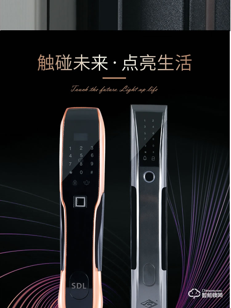 是德利智能锁 迪奥甲级防盗门家用进户门子母门