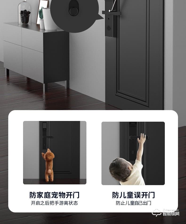 戴司智能锁 D1/D1-V可视猫眼智能锁家用防盗门锁