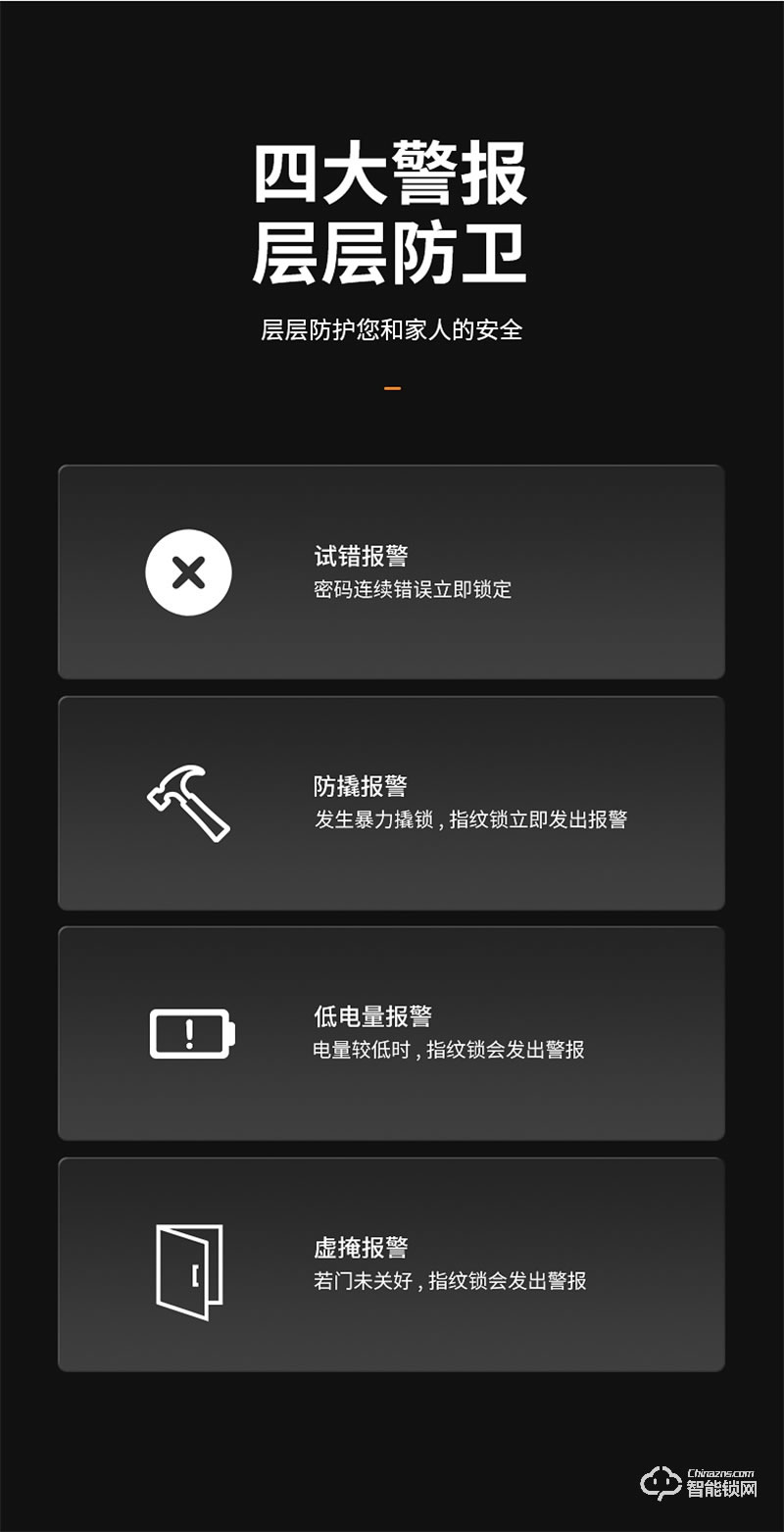 必达智能锁T2 “智”感生活 自动上锁 安全无忧