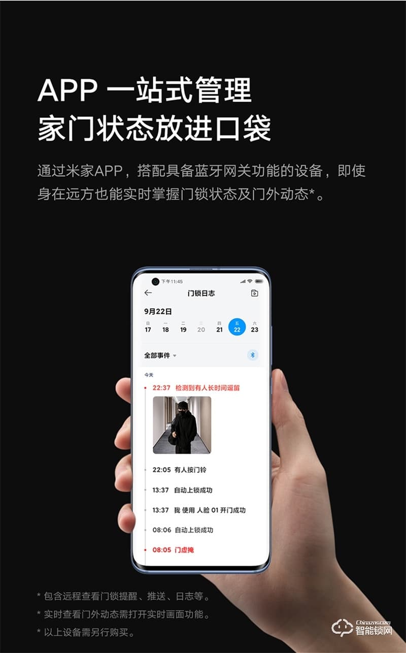 小米人脸识别智能门锁 X 家用防盗门全自动智能锁