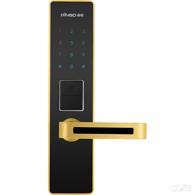 品冠智能锁 直板锁指纹锁密码锁