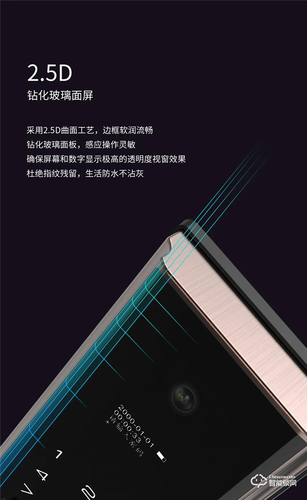 全新升级 | 因特V55-S全自动智能猫眼锁